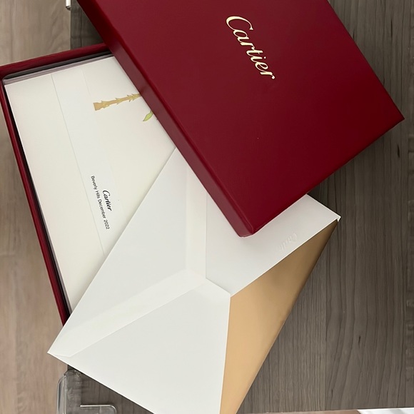 Cartier Office Authentic Cartier Box Of Stationary Envelopes And